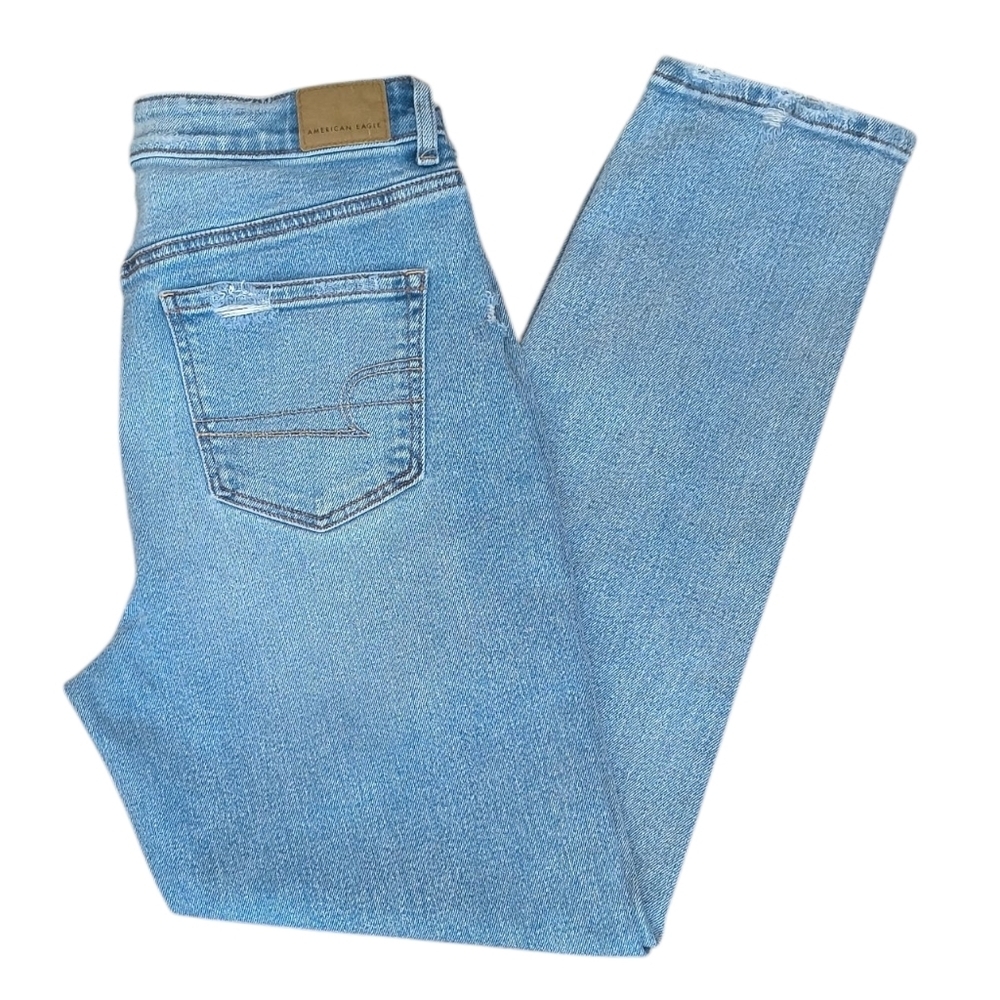 American Eagle Mom Jeans Size 8 Long